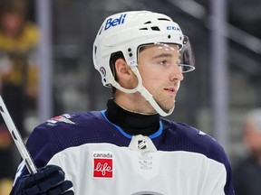 Neal Pionk of the Winnipeg Jets