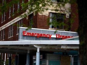 The Emergency Department entrance at the Ottawa Hospital Civic Campus: Patients are simply not being well-served by the 'health care' system that should prevent them having to go to the ER.