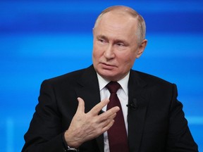 Russian President Vladimir Putin