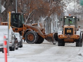 Winter storm cleanup