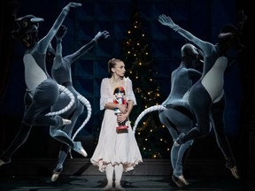 A scene from the Royal Winnipeg Ballet production of The Nutcracker