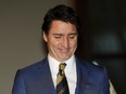 Prime Minister Justin Trudeau arrives for a caucus meeting on Parliament Hill in Ottawa on Wednesday, Dec. 13, 2023.