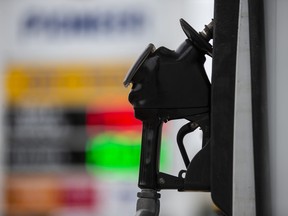 A gas pump