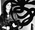 VIVA LA REVOLUCION: Publishing heiress Patty Hearst cosplaying urban guerilla. FBI