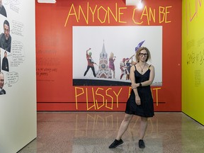 Maria Alyokhina from the Russian art collective/protest group/punk band Pussy Riot