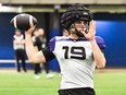 University of Manitoba Bisons quarterback Jackson Tachinski