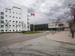 National Microbiology Laboratory in Winnipeg