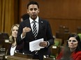 Minister of Justice and Attorney General of Canada Arif Virani rises during Question Period in the House of Commons on Parliament Hill in Ottawa on Thursday, Feb. 29, 2024.