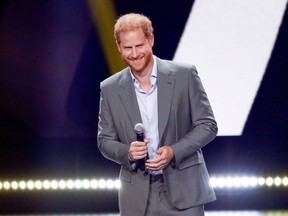 Prince Harry at the Invictus Games opening in September 2023