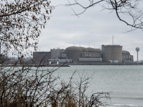 The Pickering Nuclear Generating Station, in Pickering, Ont., is seen Sunday, Jan. 12, 2020.