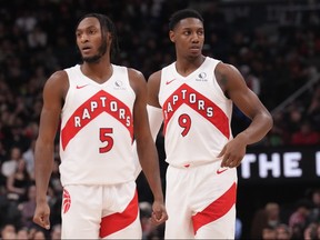 Immanuel Quickley and RJ Barrett will be a big part of the Raptors turning it around.
