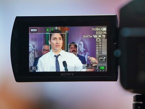 Prime Minister Justin Trudeau pictured on April 23, 2024.