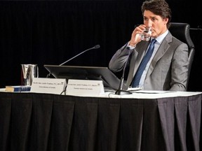 Canadian Prime Minister Justin Trudeau testifies before the Commission on Foreign Interference in elections