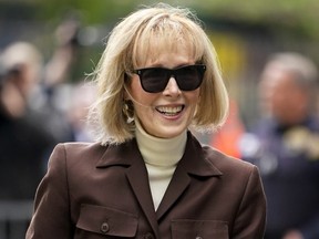 E. Jean Carroll arrives at Manhattan federal court, May 9, 2023, in New York.