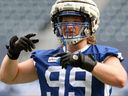 Winnipeg Blue Bombers defensive lineman Cameron Lawson has been placed on the six-game injured list.
