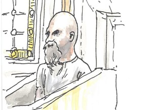 Jeremy Skibicki appears in a courtroom sketch