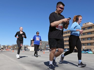 Winnipeg Police Service half marathon