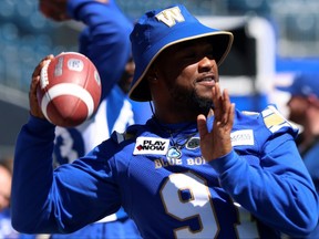 Winnipeg Blue Bombers defensive tackle Jamal Woods