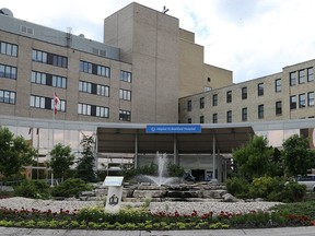 The St. Boniface Hospital on Tache Avenue