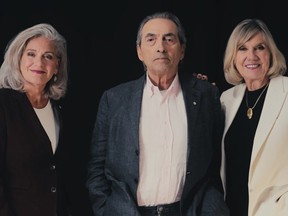 Lisa LaFlamme, Phil Fontaine and Kathleen Mahoney