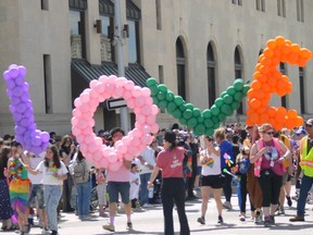 Pride Parade in Winnipeg
