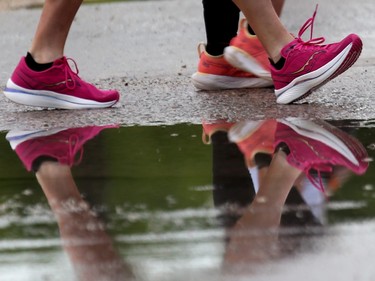 Runners hit the streets in the 46th Manitoba Marathon, in Winnipeg on Sunday, June 16, 2024.