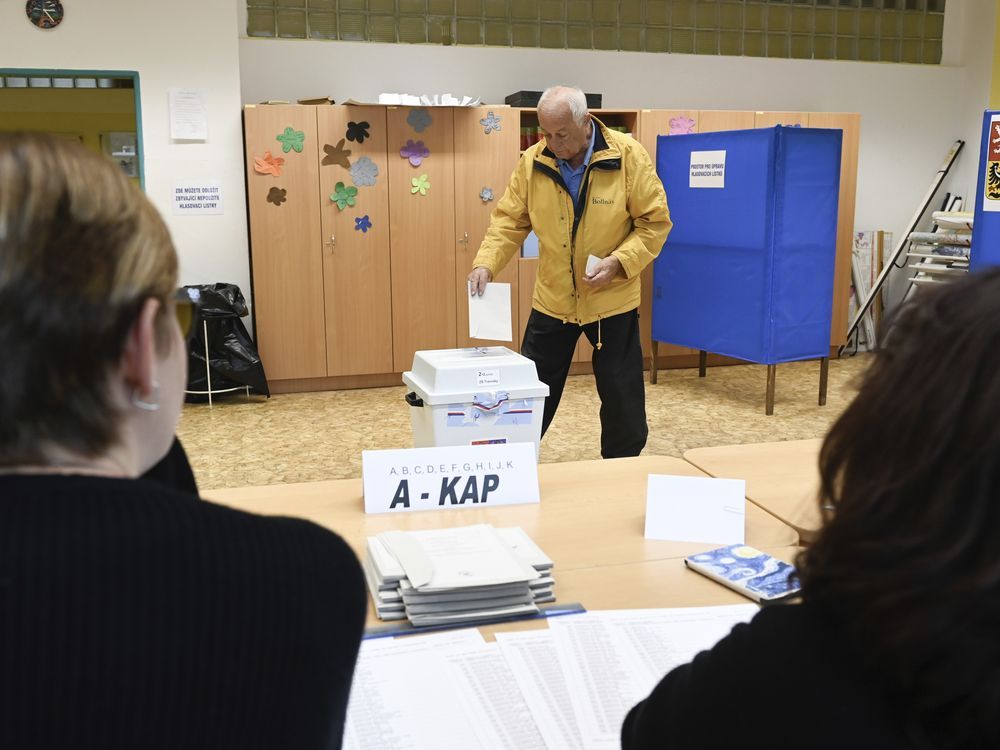 Main Czech opposition party wins most seats in election for a third of