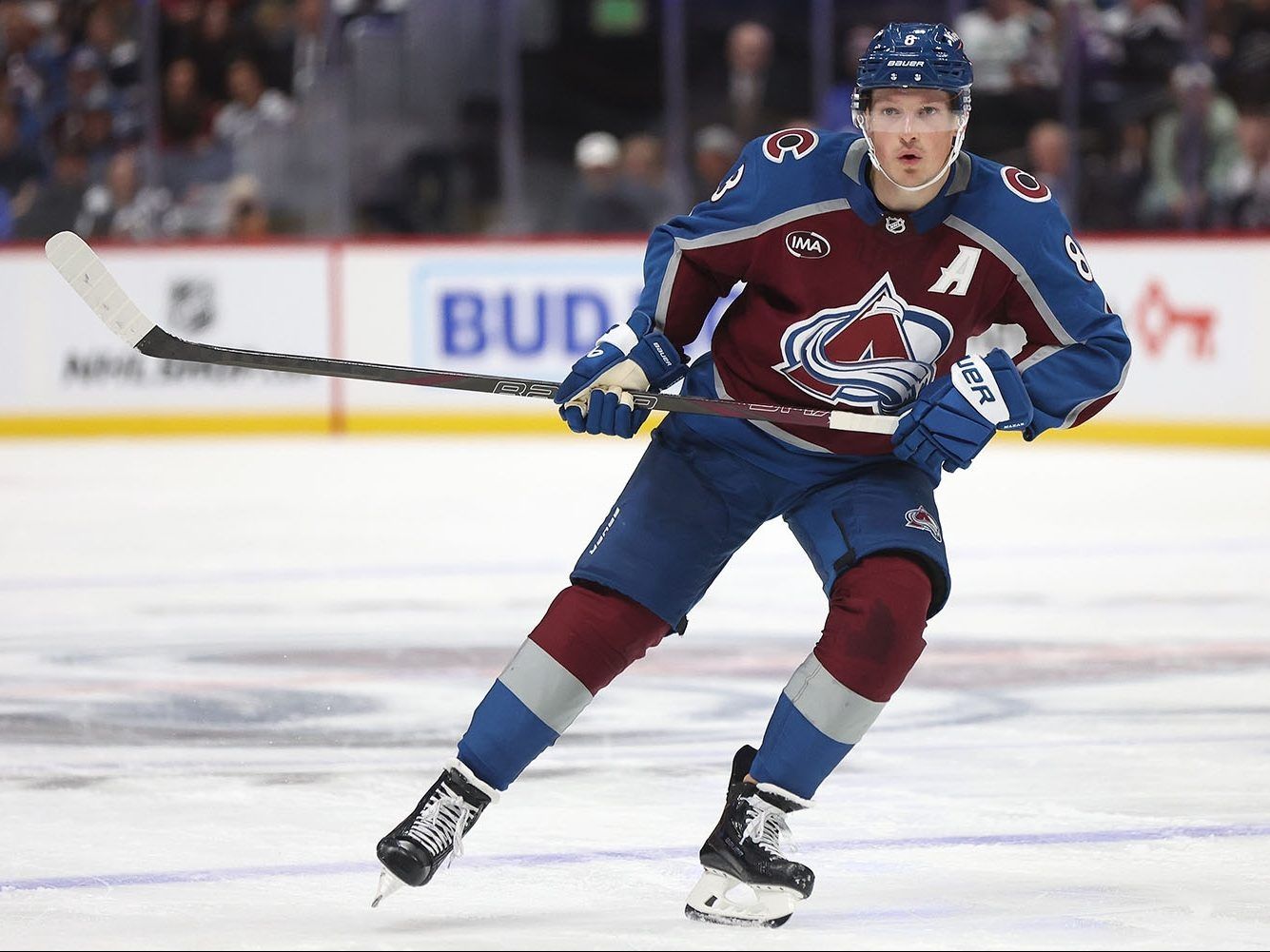 Cale Makar of the Colorado Avalanche could become the first defenceman since Bobby Orr to lead the NHL in points.