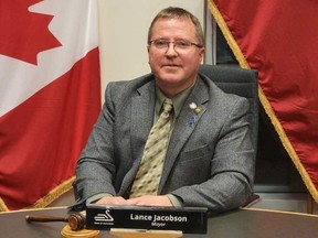 Town of Swan River Mayor Lance Jacobson