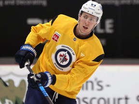Winnipeg Jets defenceman Logan Stanley.