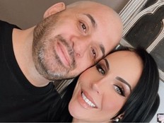 Talal Fouani seen here in an Instagram photo with wife Nikita Baron.