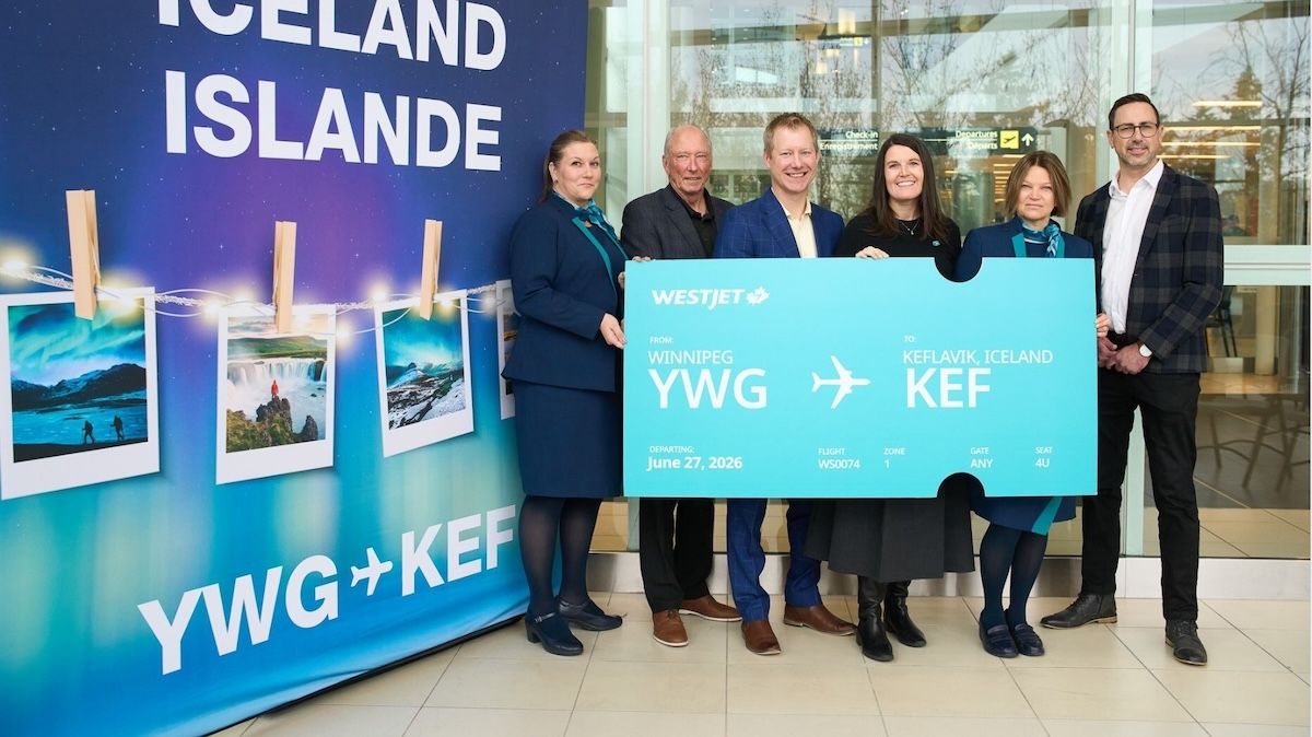 WestJet restores transatlantic service to Winnipeg with new Iceland route