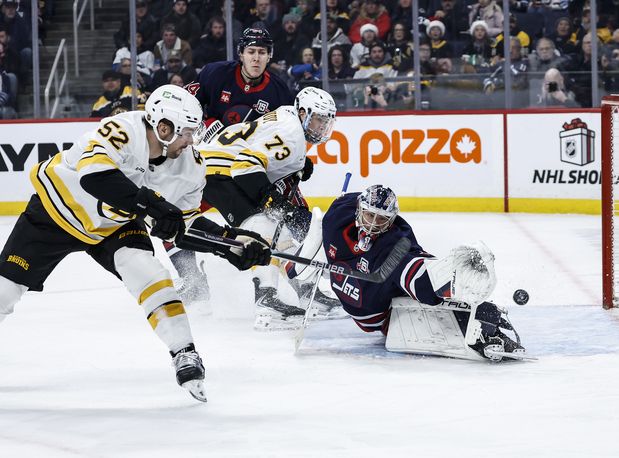 Jets drop third-straight game, lose 6-3 to the Boston Bruins